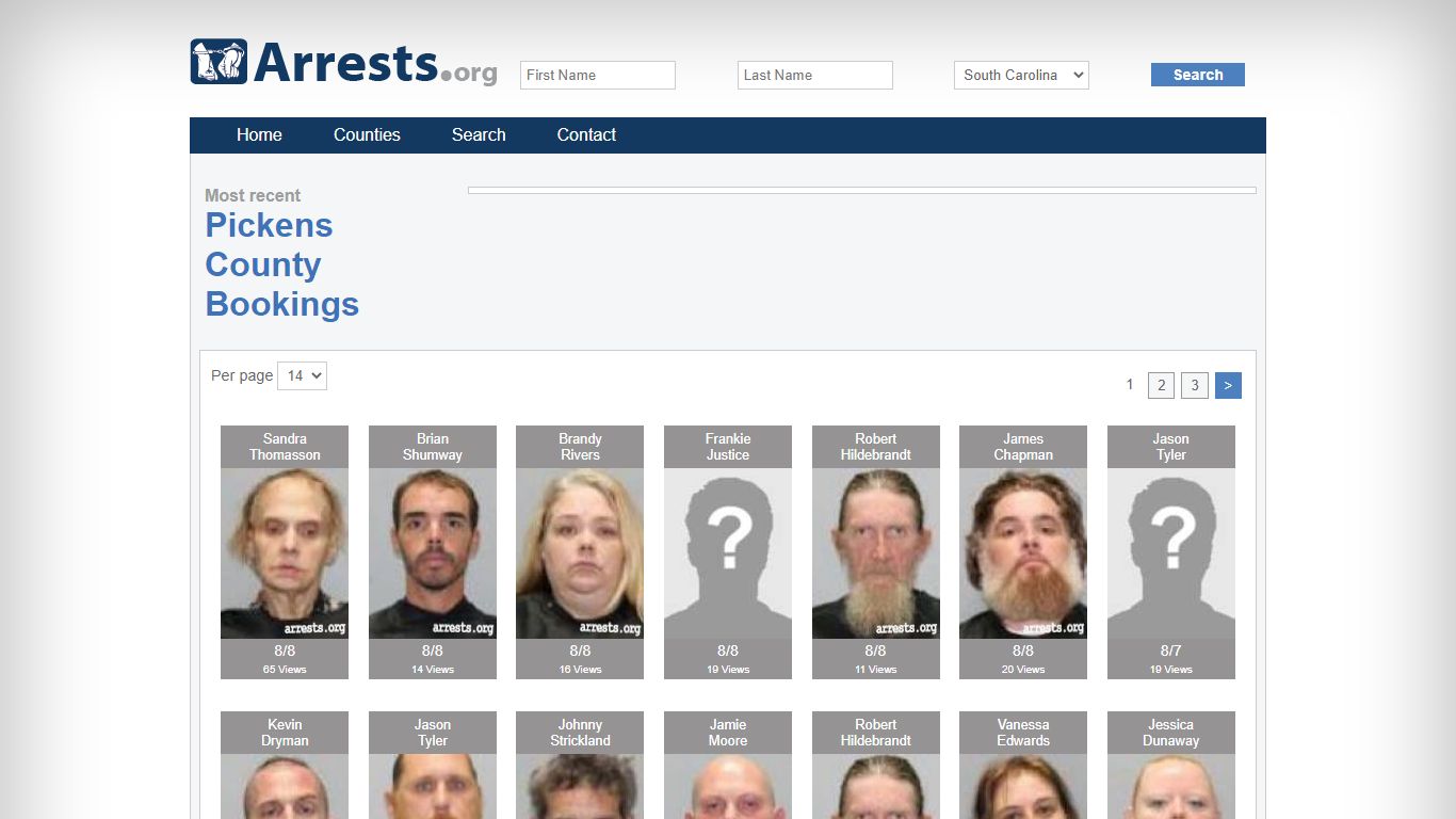 Pickens County Arrests and Inmate Search